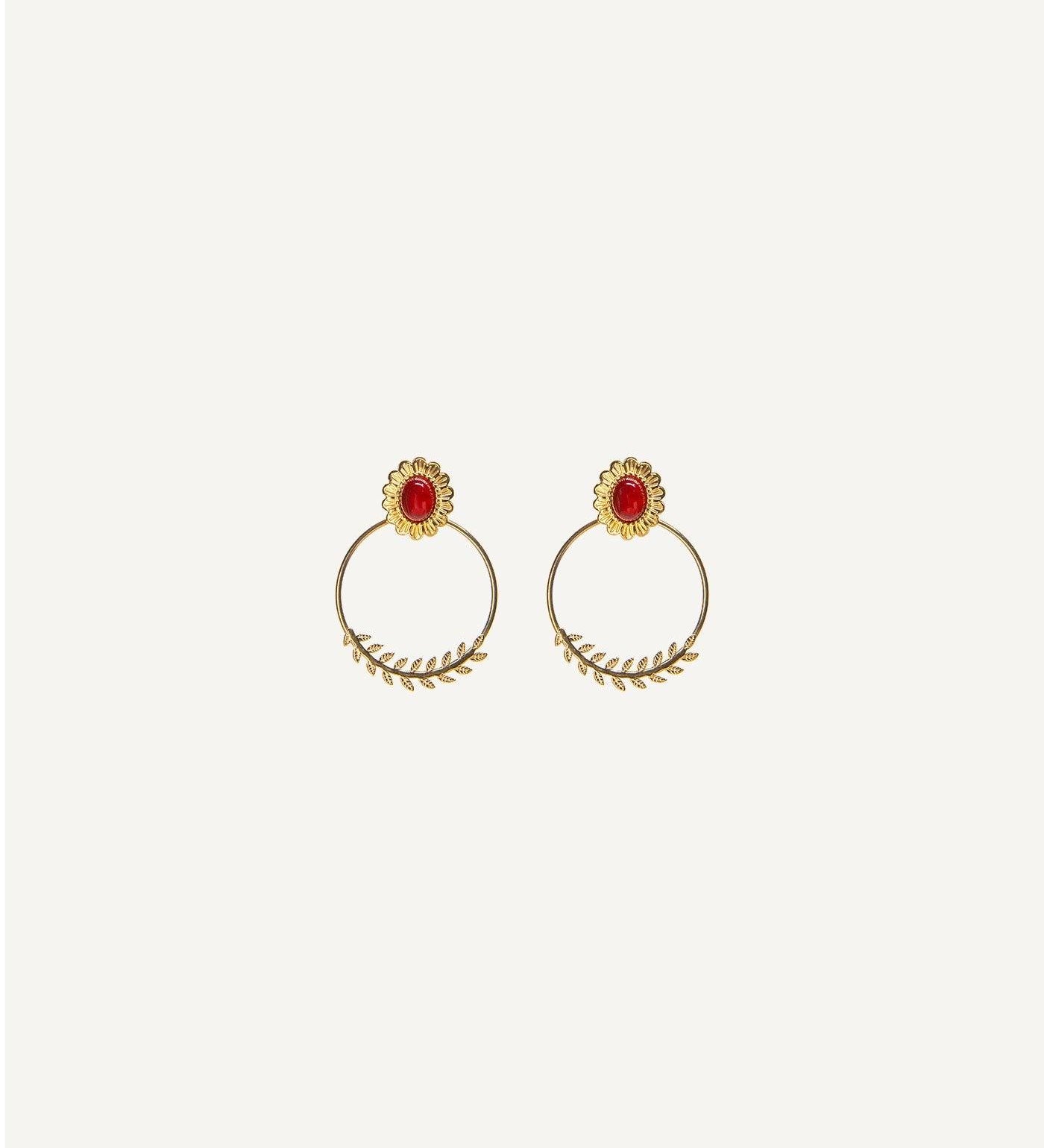 Boucles d'oreilles Topaze - VAVAIA