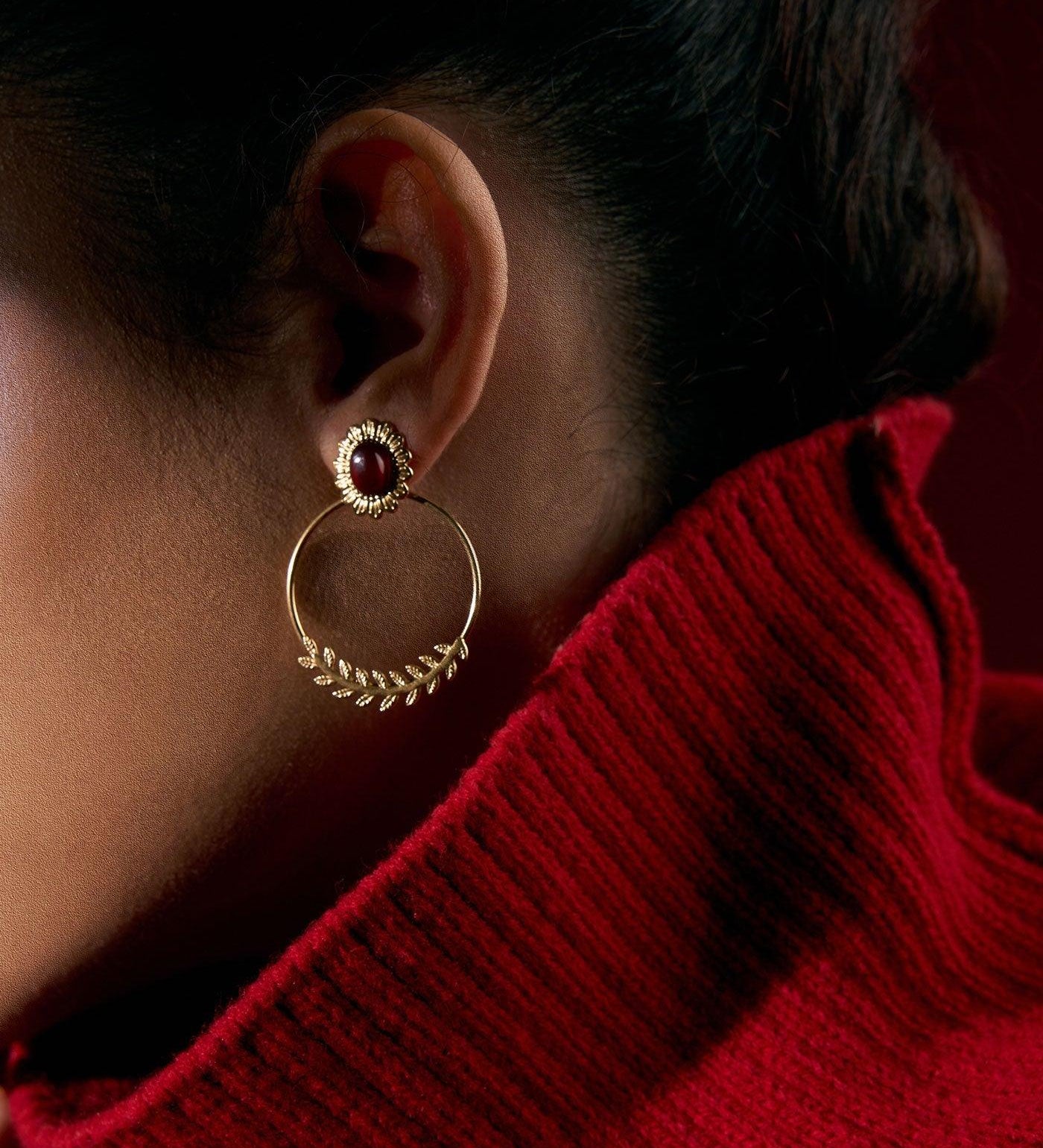 Boucles d'oreilles Topaze - VAVAIA