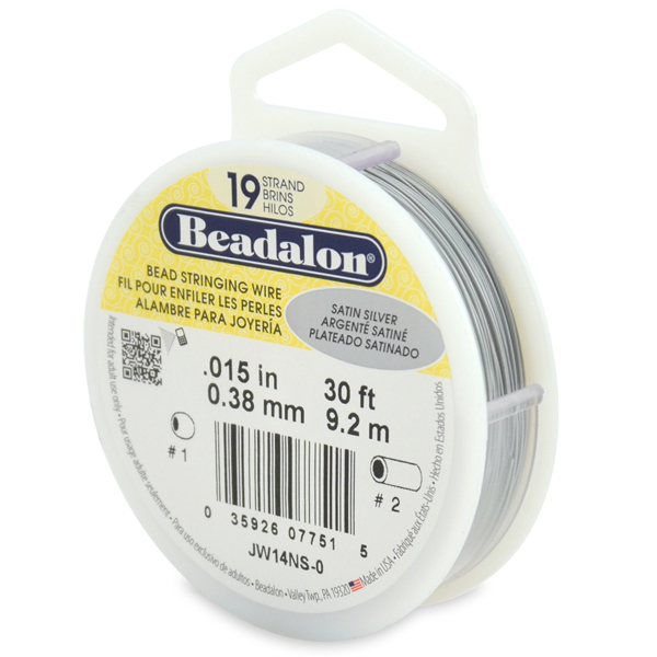 Beadalon 19 brins 0,38 mm